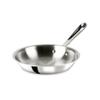All-Clad D3 3-Ply Stainless Steel Fry Pan 8 Inch Induction Oven Broiler Safe 600F Pots and Pans, Cookware Silver view 1
