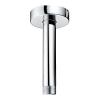 Purelux Ceiling Mount Shower Arm 6 Inches Water Outlet PJ0611 Made of Stainless Steel Straight Shower Arm with Gasket Flange, Chrome Finish view 1