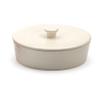 RSVP International Stoneware Tortilla Warmer & Server with Lid, Dishwasher, Microwave and Oven Safe, 8.5" Dia x 3.5", White view 1