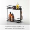 YAMAZAKI Home Tower Bath Rack - Bathroom Shower Storage Holder, Caddy Shelf Organizer - Small, 13" - Steel - view 2
