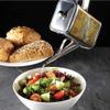 KitchenCraft World of Flavours Olive Oil Drizzler Can with Decorative Print, Stainless Steel, 500 ml view 3