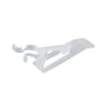 Novelty Lights 25 Pack All in One Christmas Light Clips, C7 and C9 Roof Line Clips for Shingle and Gutter Mounting, Clear/White view 2