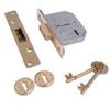 ERA 201-31 Viscount 5 Lever High Security Mortice Deadlock - Brass Effect, Multi, 2.5-inch/ 64mm view 1