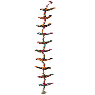 Mango Gifts 10-Bird Bell Tota Traditional Indian Hanging Decoration by Mango Gifts India