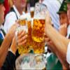 Home to Table Oktoberfest Large 44 Oz Dimpled Glass Jumbo Beer Mug With Handle Steins, Perfect For Coffee/Tea, Everyday Drinking, Cocktail. view 2
