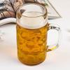 Home to Table Oktoberfest Large 44 Oz Dimpled Glass Jumbo Beer Mug With Handle Steins, Perfect For Coffee/Tea, Everyday Drinking, Cocktail. view 3