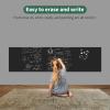 Chalkboard Wallpaper Stick and Peel Customizable Paint Self-Adhesive Removable Reusable for Homeschool Office Training Displays Blackboard 17.7"x78.7" view 4
