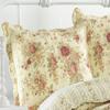 Finely Stitched Chic Shabby Romantic Rose Bedding Cotton Quilt Set King Size - Includes Bed Sheet Straps view 3