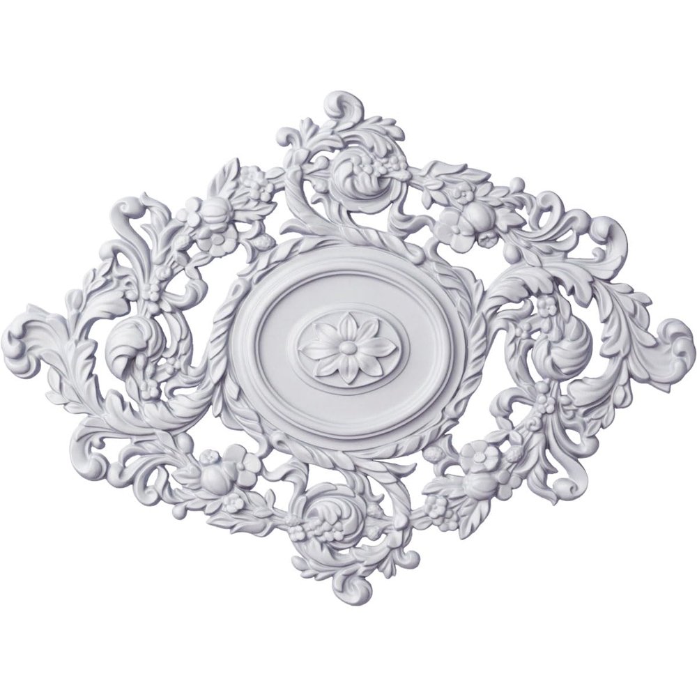 22 1/2"W x 30 3/8"H x 1 1/2"P Katheryn Ceiling Medallion