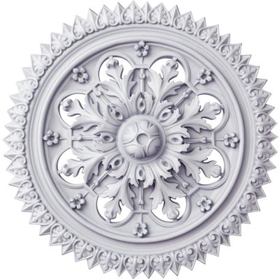 Ekena Millwork CM21YO 21 5/8-Inch OD x 1 7/8-Inch ID x 2 1/2-Inch York Ceiling Medallion