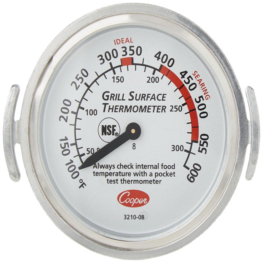 Cooper Atkins 3210-08-1-E Grill Surface Thermometer Nsf