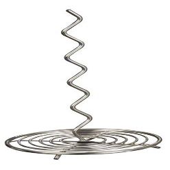 American Metalcraft ORHC1 5-1/4 x 9 Round Stainless Steel Onion Ring Spindle,Silver