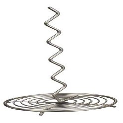 American Metalcraft ORHC1 5-1/4 x 9 Round Stainless Steel Onion Ring Spindle,Silver