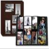 Pioneer Photo Albums Collage Frame Embossed Travel Photo Album, Brown 12x12 Inches view 2