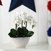 Nearly Natural Phalaenopsis Silk Flower Arrangement view 3