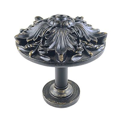 Urbanest Large Brittany Drapery Holdback Medallion, Burnt Gold