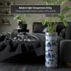 Oriental Furniture 20" Landscape Blue & White Porcelain Umbrella Stand view 3