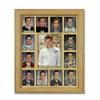 Northland School Years Picture Frame K-12 | Personalized - Add Any Name | School Days Graduation Frame | Holds Twelve 2.5" x 3.5" Photos and 5" x 7" K to 12 Photo | Oak Frame and Mat view 1