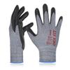 DEX FIT Nitrile Work Gloves FN330, 12 Pairs, 3D-Comfort Stretchy Fit, Firm Grip, Thin & Lightweight, Touch-Screen Compatible, Durable, Breathable & Cool, Machine Washable; Grey L (9) view 1