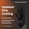 DEX FIT Nitrile Work Gloves FN330, 12 Pairs, 3D-Comfort Stretchy Fit, Firm Grip, Thin & Lightweight, Touch-Screen Compatible, Durable, Breathable & Cool, Machine Washable; Grey L (9) view 2