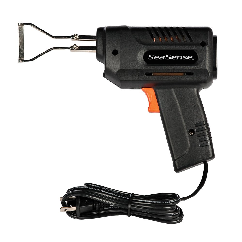 SeaSense Rope Cutting Gun for Fishing, Boating & Camping 4 Cord, 1.5 Lbs, 120 V, 100 W & 1.5 A Lightweight Electric Cutter Tool for Synthetic Rope or Line