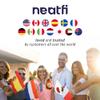 Neatfi 1,200 Lumens LED Magnifying Lamp with Clamp  5-Inch Lens, 5 Diopter, Dimmable, Adjustable Arm, Includes Microfiber Cloth, Lamp for Reading, Sewing, Crafting (White, 5 Diopter) view 4