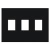 Lutron VWP-3-WH Vareo, 3-Gang Wallplate in White, matte finish view 4