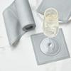 Cotton Cocktail Napkin - 4.3 x 4.3 in - 50 units per roll - Grey view 2