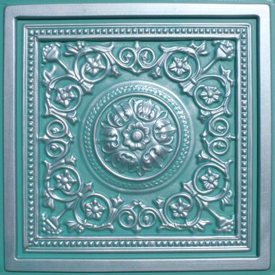 Majesty Antique Silver Patina (24x24 PVC) Ceiling Tile
