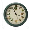 Mark Feldstein, Singing Wild Game Birds of North America Clock, 8 Inch, Green view 2