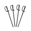 Royal 3.25 Inch Black Plastic Sword Picks, Package of 1000 view 1