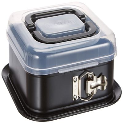 Kaiser Springform Pan Non-Stick Coating, Steel Black, 27.5 x 27.5 x 27.5 cm