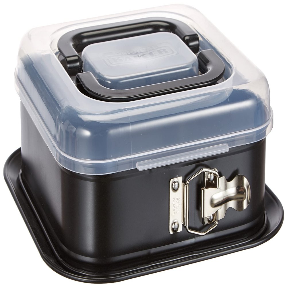 Kaiser Springform Pan Non-Stick Coating, Steel Black, 27.5 x 27.5 x 27.5 cm