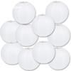LURICO 10 Packs 12 Inch White Paper Lanterns Round Chinese/Japanese Hanging Ball Lantern Lamps for Birthday Wedding Christmas Parties, Home Decor and Weddings Decorations view 1