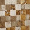 Mixed Travertine 1 X 1 Mosaic Tile, HI-LOW Split-Faced - Box of 50 sq. ft. view 3