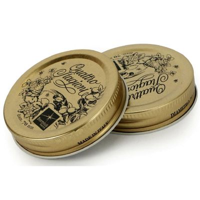 Bormioli Rocco Quattro Stagioni Replacement Lids - #70 (2.75") - Set of 2