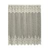 Heritage Lace, Ecru Floret 72x72 Shower Curtain, 72 inch Wide by 72 inch Drop (6290E-OC) view 1