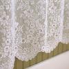 Heritage Lace, Ecru Floret 72x72 Shower Curtain, 72 inch Wide by 72 inch Drop (6290E-OC) view 4