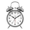 Sharp SPC800 Quartz Analog Twin Bell Alarm Clock (Silver) view 1