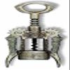 BOTTICELLO - GRAPE DESIGN Steel Wing Corkscrew, Italy view 1