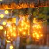 Fairy Lights Plug in, 99Feet 300LEDs Warm White String Lights, Waterproof Flexible Silver Wire Starry Lights for Bedroom Dorm Wedding Garland Wreath Wall Mason Jar Indoor Outdoor Christmas Tree view 3