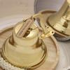 Medieval Replicas 7" Dia Vintage Nautical Heavy Duty Polished Brass Bell for Bar, Last Order, Reception, School, Outdoor, Indoor, Antique Pirate's Decorative Brass Ship's Bell (7" Titanic Bell) view 2