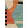 SAFAVIEH Rodeo Drive Collection Accent Rug - 2' x 3', Gold, Handmade Mid-Century Modern Abstract Wool, Ideal for High Traffic Areas in Entryway, Living Room, Bedroom (RD863A) view 1