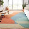 SAFAVIEH Rodeo Drive Collection Accent Rug - 2' x 3', Gold, Handmade Mid-Century Modern Abstract Wool, Ideal for High Traffic Areas in Entryway, Living Room, Bedroom (RD863A) view 3