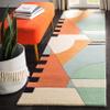 SAFAVIEH Rodeo Drive Collection Accent Rug - 2' x 3', Gold, Handmade Mid-Century Modern Abstract Wool, Ideal for High Traffic Areas in Entryway, Living Room, Bedroom (RD863A) view 4