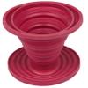 Kuissential SlickDrip Pour Over Coffee Dripper-Collapsible, Reusable Silicone Coffee Filter Cone Holder-Manual Coffee Brewer Makes One to Two Cups of Strong Brew-Great for Hiking, Camping, Gifts view 1