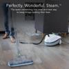 Steamfast SF-370 Canister Cleaner with 15 Accessories-All-Natural, Chemical-Free Pressurized Steam Cleaning for Most Floors, Counters, Appliances, Windows, Autos, and More, 64 inches, White view 2