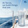 Tervis Clear & Colorful Tabletop Made in USA Double Walled Insulated Tumbler Travel Cup Keeps Drinks Cold & Hot, 16oz - 4pk, Clear view 4