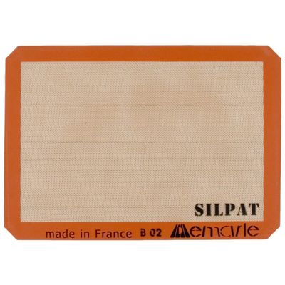 Silpat Half Size 11.6 x 16.5 Inch Nonstick Baking Mat for 13 x 18 Inch Pans, Set of 2