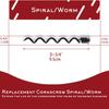 Best 3 Pack Replacement Corkscrew Spiral/Worm for KAYCROWN and BestUtensils Wine Opener view 2
